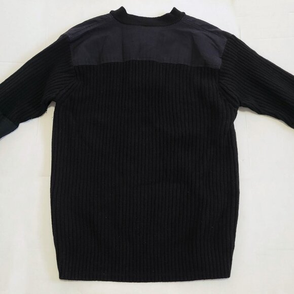 LL Bean Commando Sweater Henley 100% Merino Wool Mens XL Reg Army Hunting - Picture 7 of 10